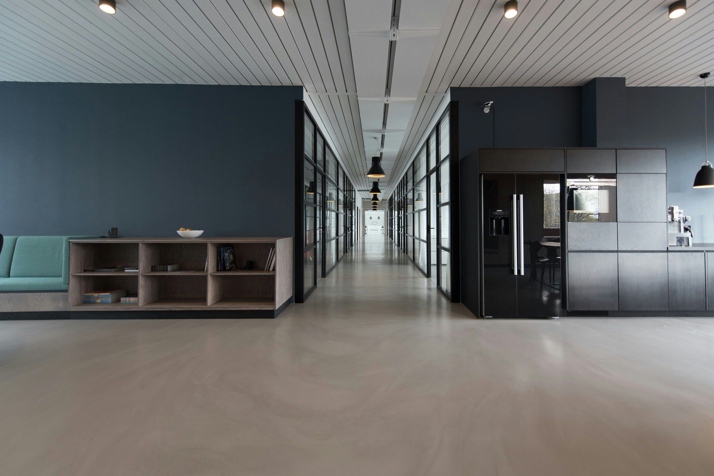 Office corridor